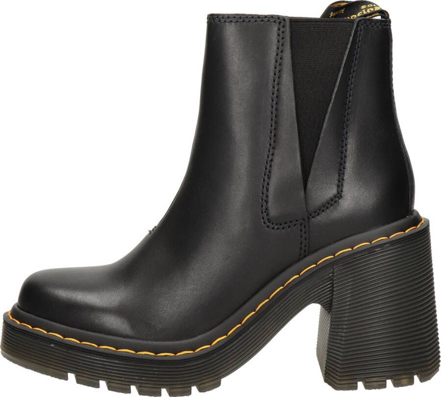 Dr. Martens Zwarte Laarzen van Black Dames