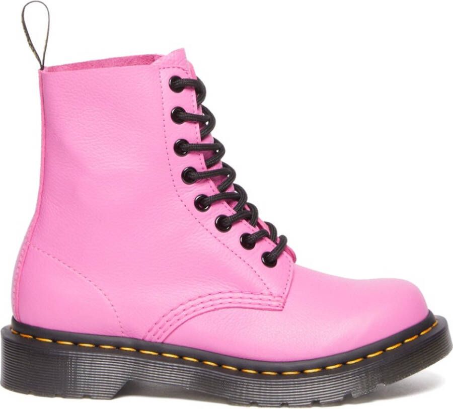 Dr. Martens Veterboots roze Leer Dames