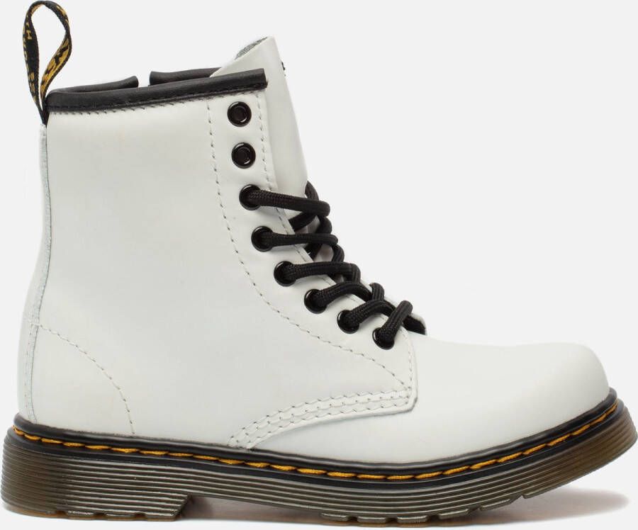 Dr Martens 1460 K Delaney Veterboots Laarzen Met Veters Meisjes Wit