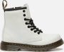 Dr Martens 1460 K Delaney Veterboots Laarzen Met Veters Meisjes Wit - Thumbnail 2