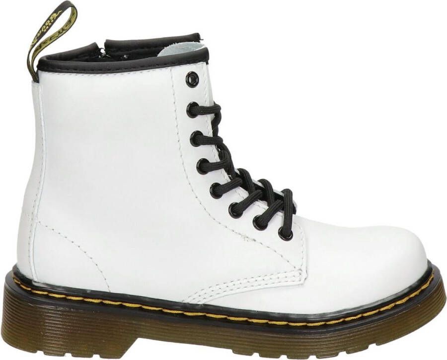 Dr Martens 1460 K Delaney Veterboots Laarzen Met Veters Meisjes Wit