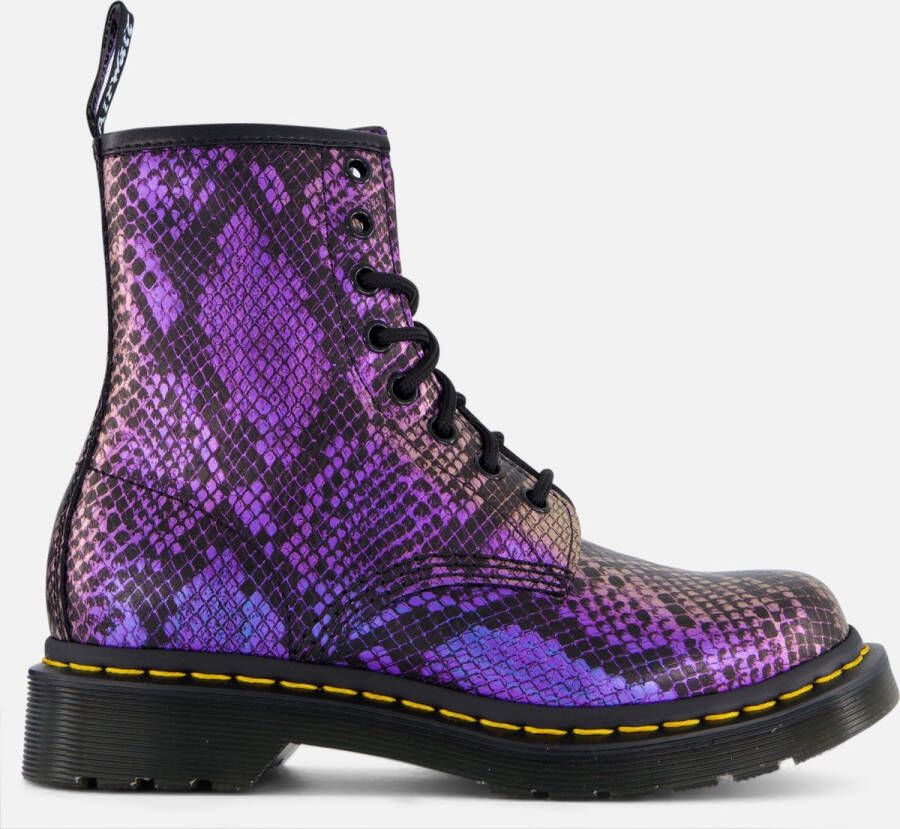 Dr. Martens Viper Veterboots paars Leer - Foto 1