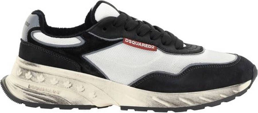 Dsquared2 Moderne Veterschoenen met Monogramdetail Multicolor Heren