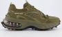 Dsquared2 Lage Top Veterschoenen Green Heren - Thumbnail 1