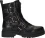 DSTRCT Bikerboots Dames Zwart - Thumbnail 1