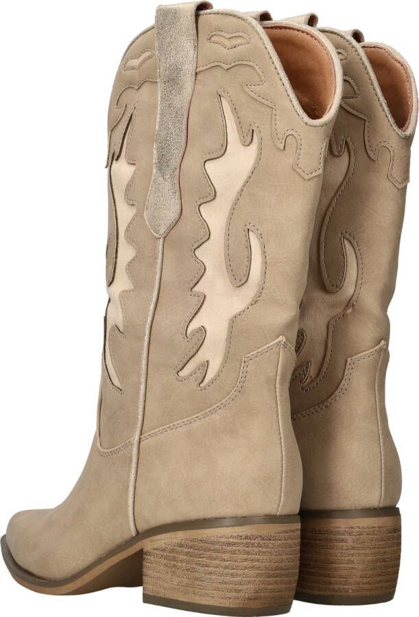 DSTRCT Western Laars Vrouwen Beige