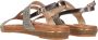 Dstrct Sandaal Sandalen Dames Zilver - Thumbnail 1