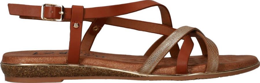 Dstrct Sandaal Sandalen Dames Cognac