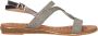 Dstrct Sandaal Sandalen Dames Zilver - Thumbnail 4