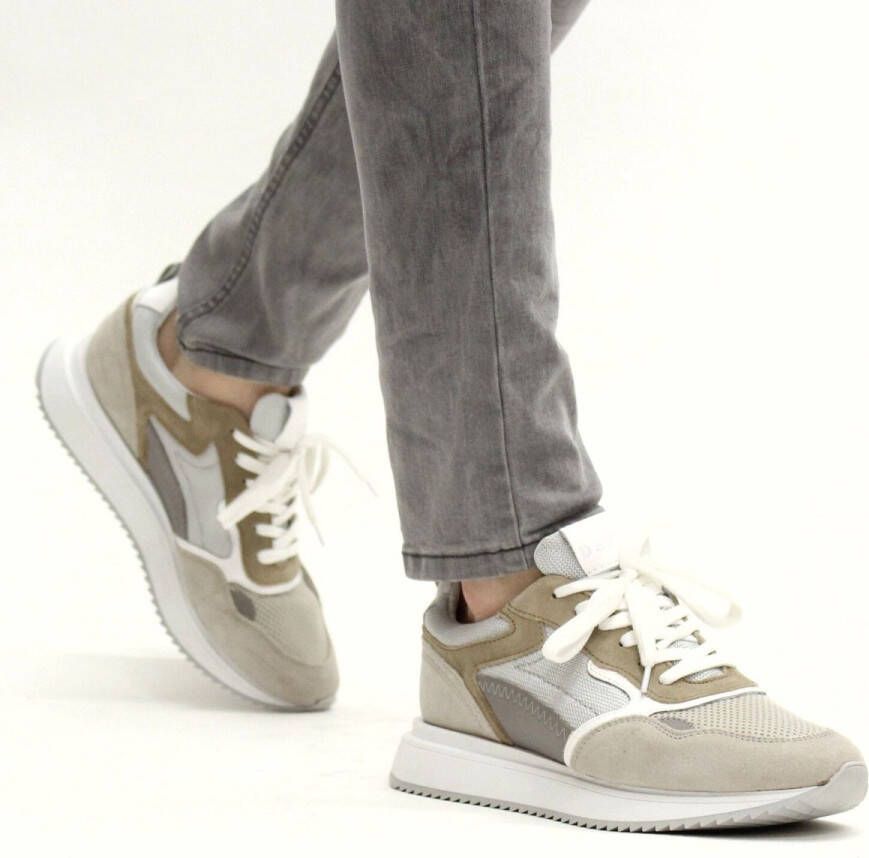 Dstrct Sneaker Sneakers Heren Taupe