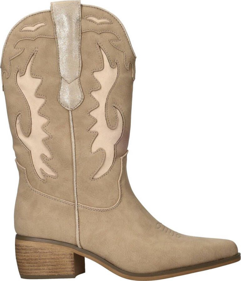 DSTRCT Western Laars Vrouwen Beige