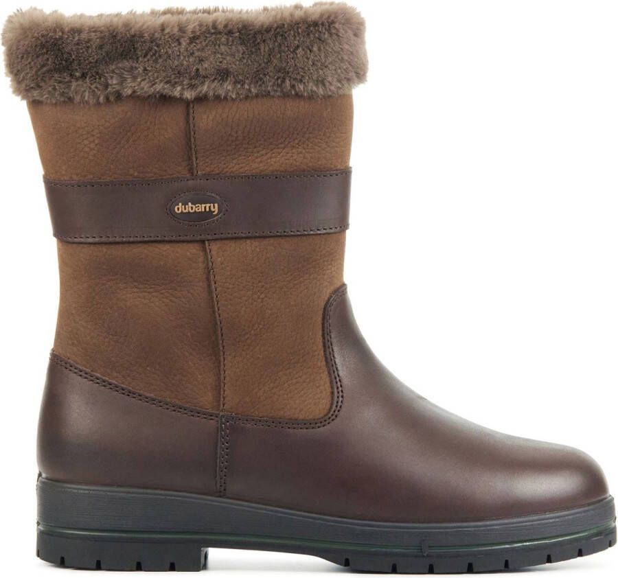 Dubarry Enkellaarsjes Dames Outdoor Snowboots Damesschoenen Nubuck Foxrock Bruin