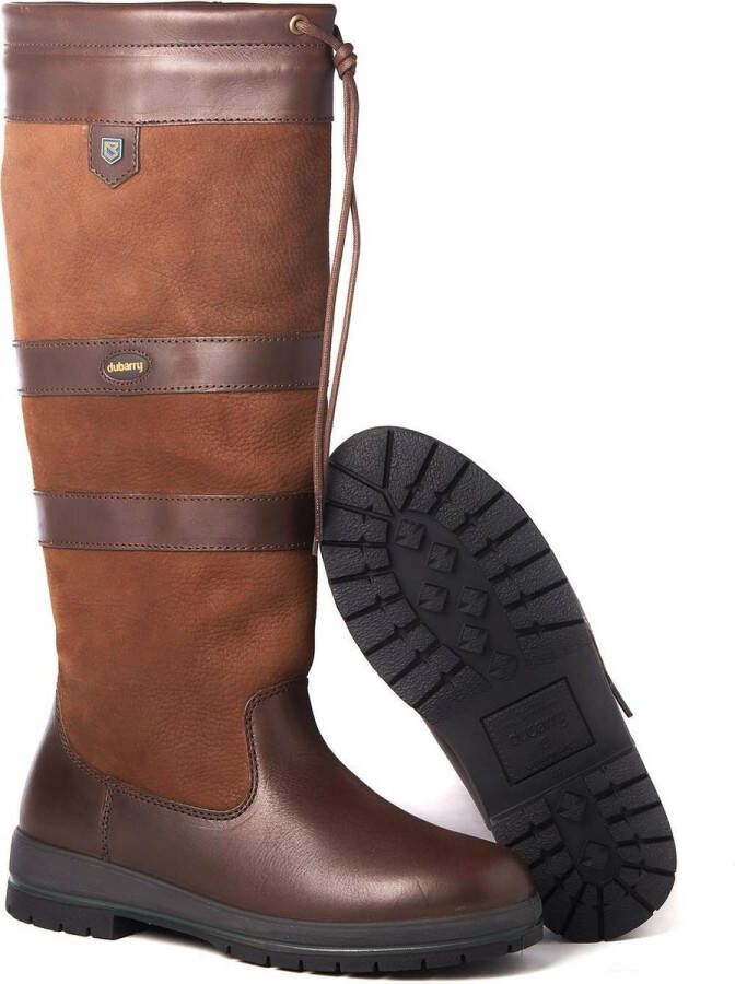 Dubarry Galway Extra Fit Donkerbruin Dames Outdoorboots Donker Bruin Kleur Donker Bruin