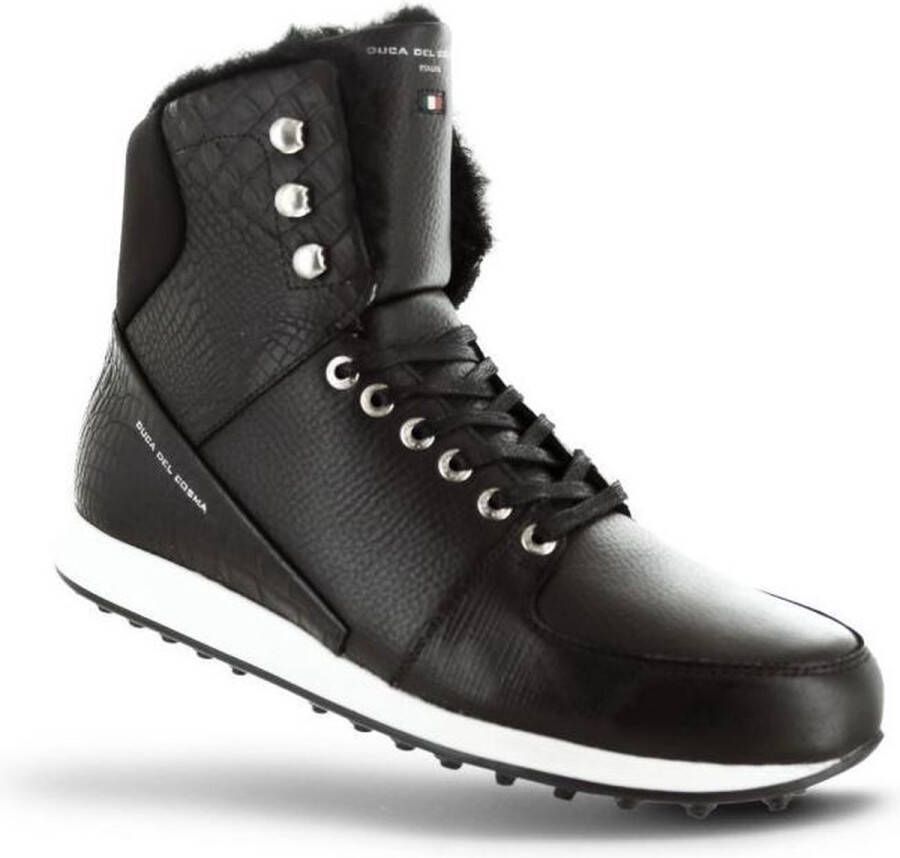 Duca del Cosma Heren Golfschoenen Omega Black White