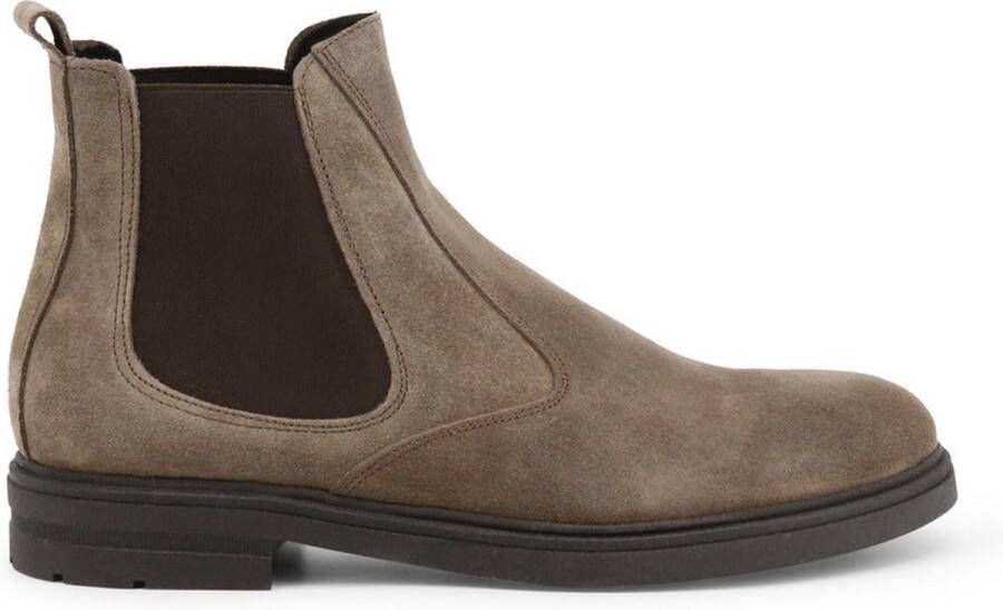 Duca di Morrone Suede Brown Heren Chelsea Laarzen Brown Heren