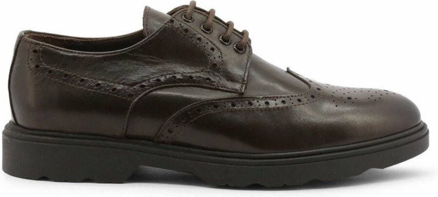 Duca di Morrone Dante Leren Schoenen Donkerbruin Brown Heren