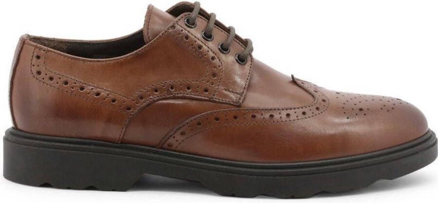 Duca di Morrone Bruin leren veterschoenen herfst winter mannen Brown Heren