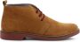 Duca di Morrone Suede Beige Veterschoenen Lente Zomer Brown Heren - Thumbnail 1