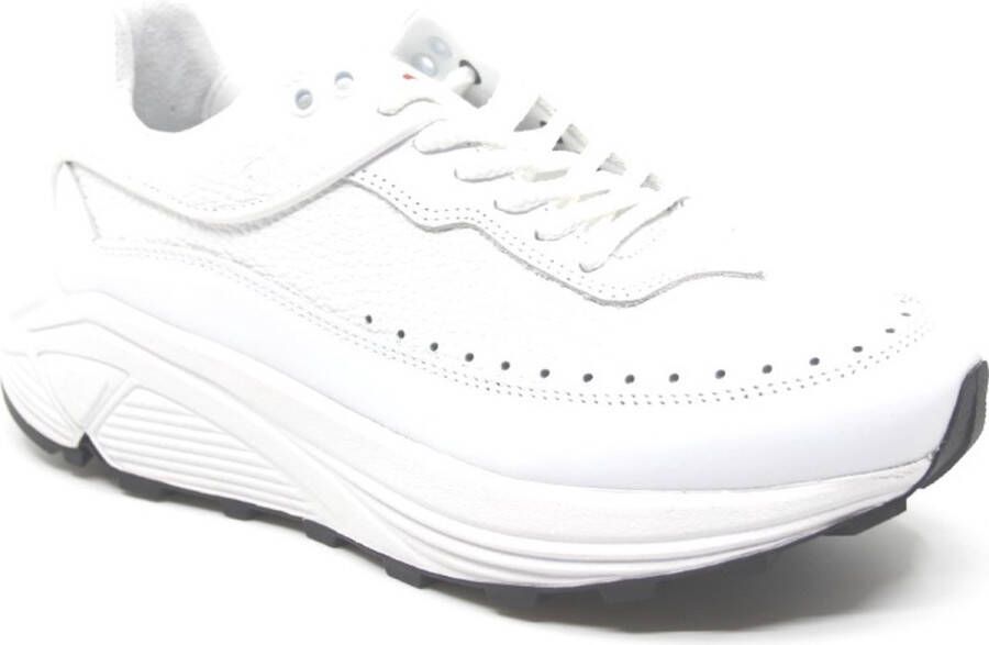 Duca Walking LUCCA RGS LT W 223002-100 Witte dames sneakers wijdte G