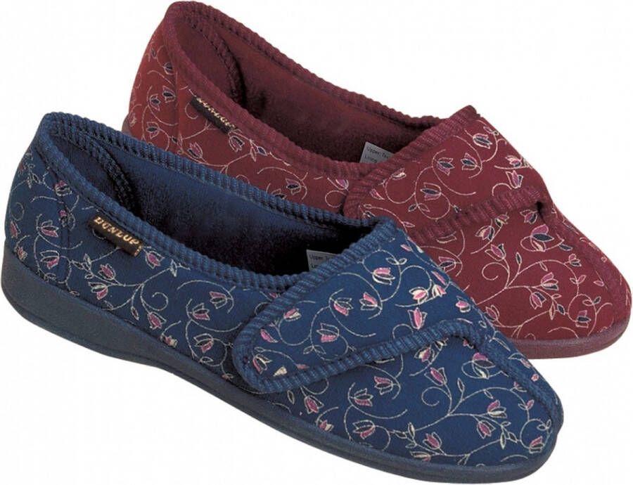 Dunlop Hoge Pantoffel Betsy Blauw