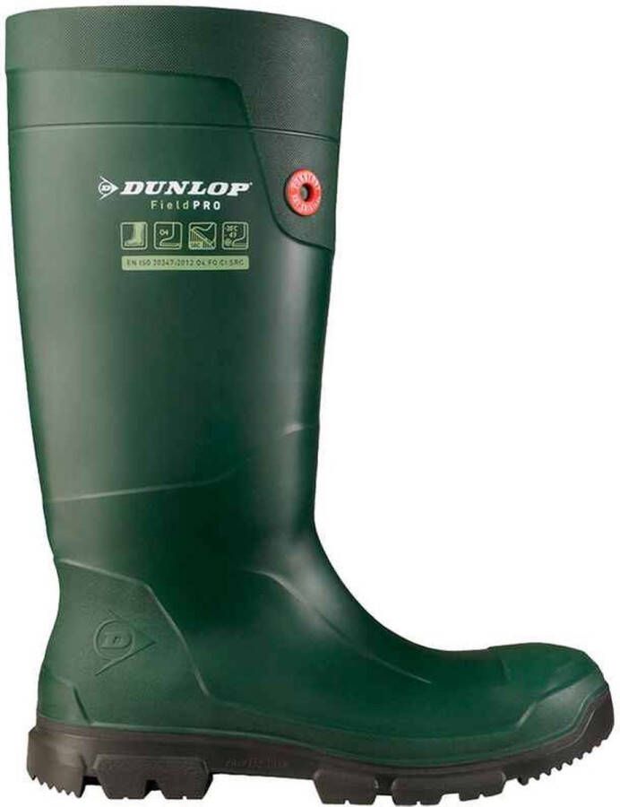 Dunlop FG60E33 Fieldpro Onbeveligde Laars Groen