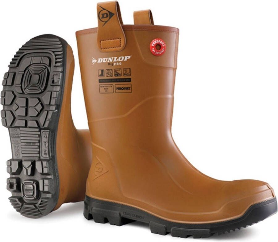 Dunlop Gevoerde werklaars merk model Rigpro S5 waterdicht