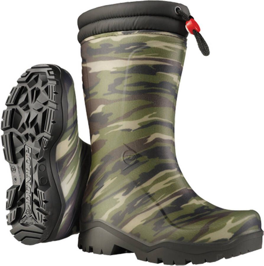 Dunlop Hevea Dunlop K310931 Blizzard Kinderlaars gevoerd PVC Camouflage - Foto 1