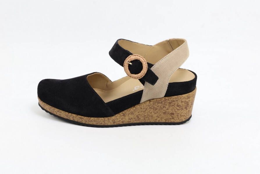 Durea Dames Sandalen 5919-565-1007 Zwart