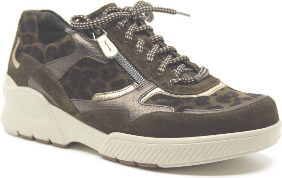 Durea 6252 Sneaker Olijf Smog K