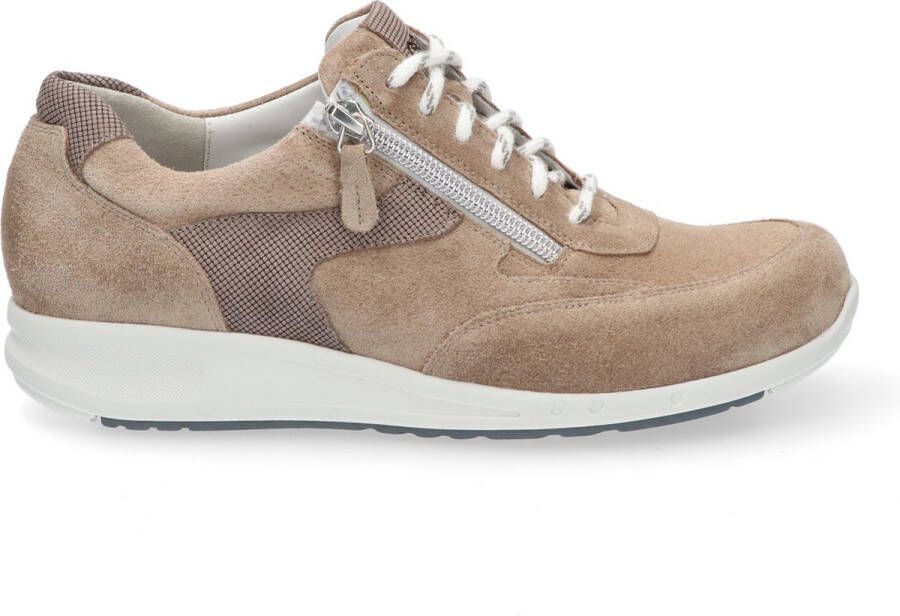 Durea 6260 688K Beige K Wijdte Veterschoenen