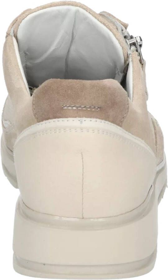 Durea Dames Sneaker 6262-688-0479 Beige Combi Wijdte K (38.5)