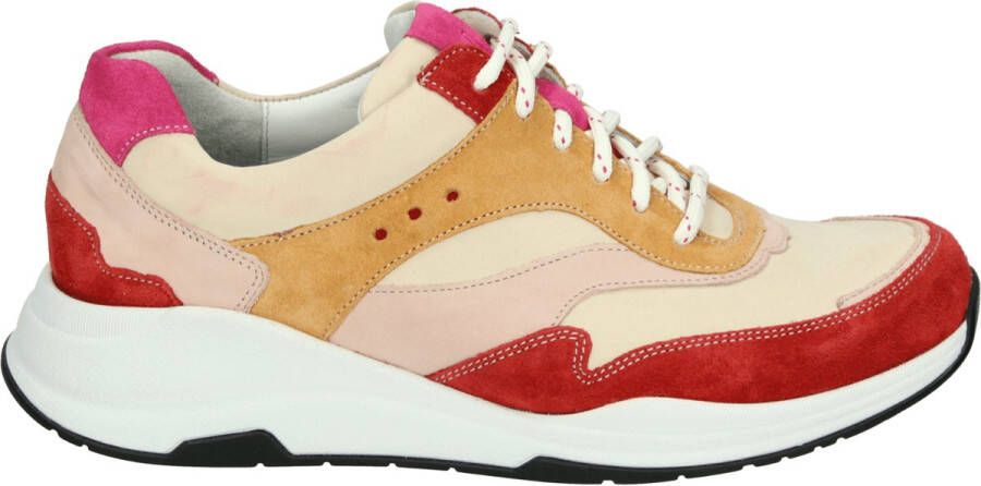 Durea 6267 H Volwassenen Lage sneakersDames sneakers Rood