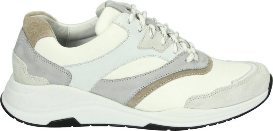 Durea 6273 H Volwassenen Lage sneakersDames sneakers Wit beige