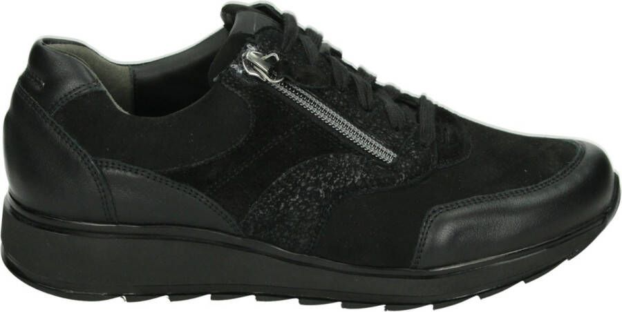 Durea 6279 688 1141 Black K-wijdte Veterschoenen