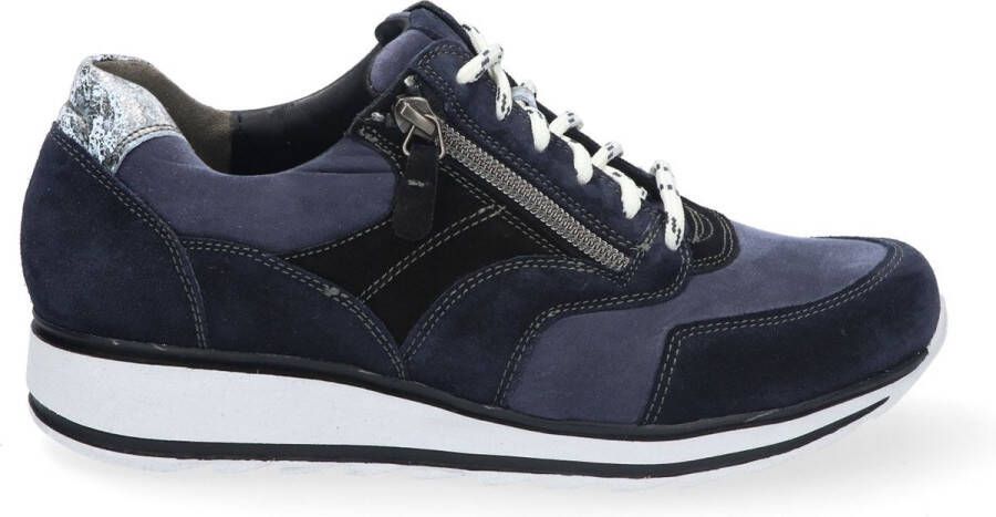 Durea Sneaker 6279 688 0426 Wijdte K Marine Zwart