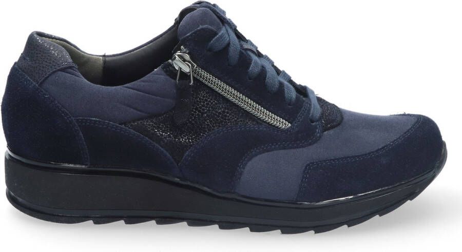 Durea 6279 688 1139 Blue K-wijdte Veterschoenen