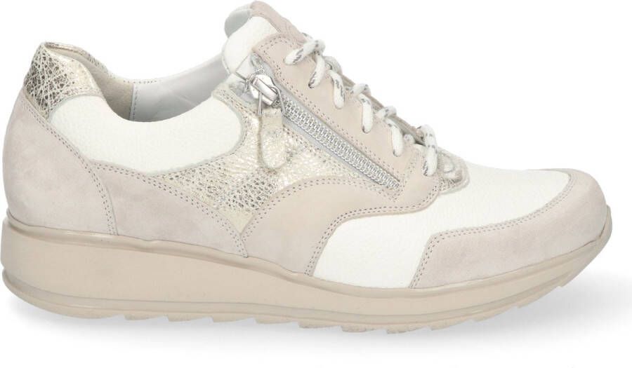 Durea 6279.688.1615-K dames veterschoenen sportief (4 5) beige