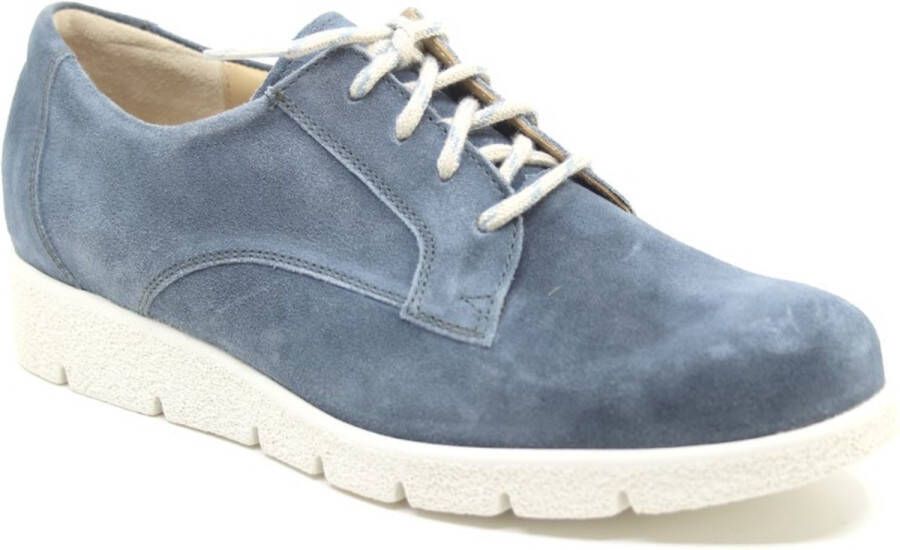 Durea Blauwe veterschoen Bente H denim Kleur Blauw)