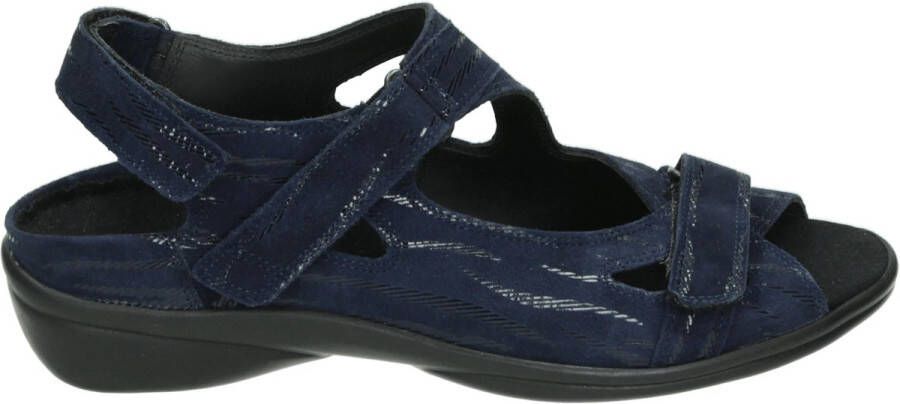 Durea 7258 E Volwassenen Platte sandalenDames Sandalen Kleur: Blauw