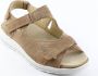 Durea 7407 795H Beige H Wijdte Sandalen - Thumbnail 1