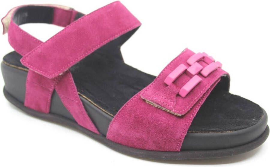 Durea 7423 795 0901 Fuchsia sandaal wijdte H