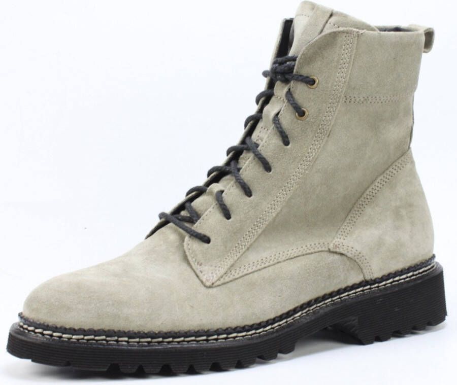 Durea Veterboot 9722 185 9896 Wijdte H Taupe Grijs Su de 5 38