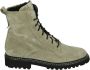 Durea 9722 G Volwassenen VeterlaarzenHoge sneakersDames veterschoenenHalf-hoge schoenen Taupe - Thumbnail 1