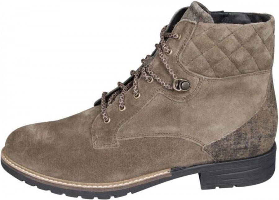 Durea 9731 K Volwassenen VeterlaarzenHalf hoge schoenen Kleur Taupe