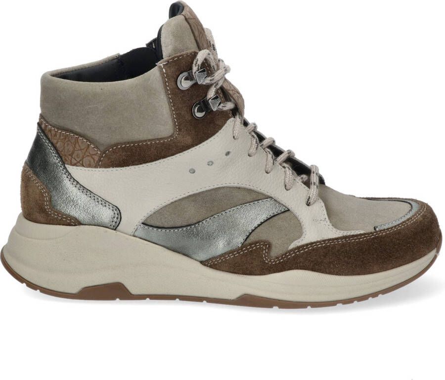 Durea 9755 Sneaker Khaki Flora Taupe K