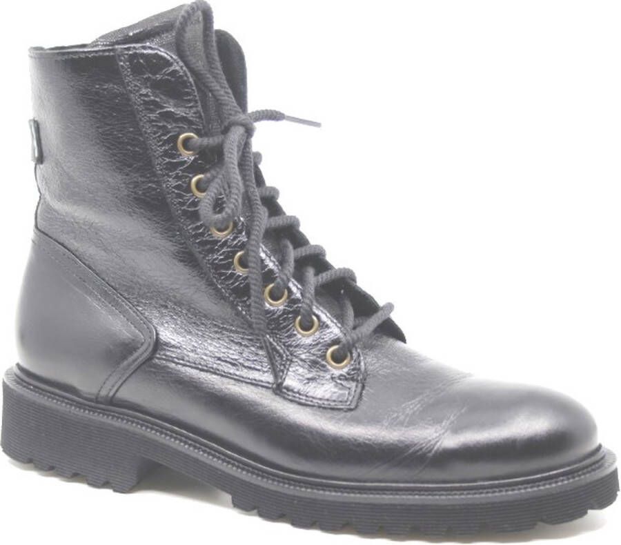 Durea 9769 182 0735 Zwarte stoere veterboot wijdte E