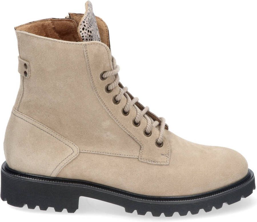 Durea Veterboot 9769 185 0644 Seppia Taupe Zand Wijdte H