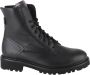 Durea 9769.185.1170-H dames veterboots sportief (4 5) zwart - Thumbnail 1