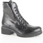 Durea 9785 H Volwassenen VeterlaarzenHoge sneakersDames veterschoenenHalf-hoge schoenen Zwart - Thumbnail 1