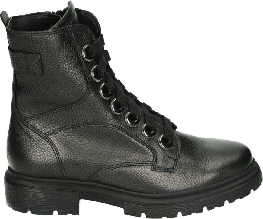 Durea 9809 H VeterlaarzenHoge sneakersDames veterschoenenHalf-hoge schoenen Grijs